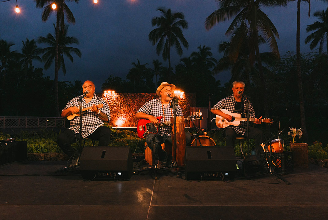 Live event production by Audio Specialist Hawaii on the Big Island