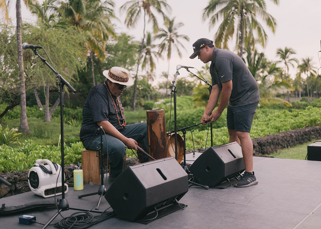 Live event production by Audio Specialist Hawaii on the Big Island