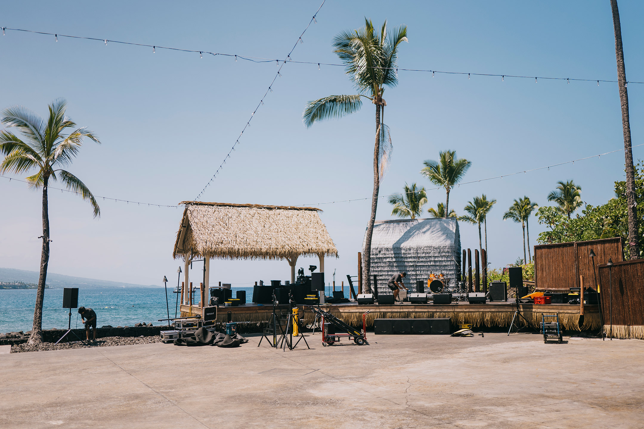 Live event production by Audio Specialist Hawaii on the Big Island