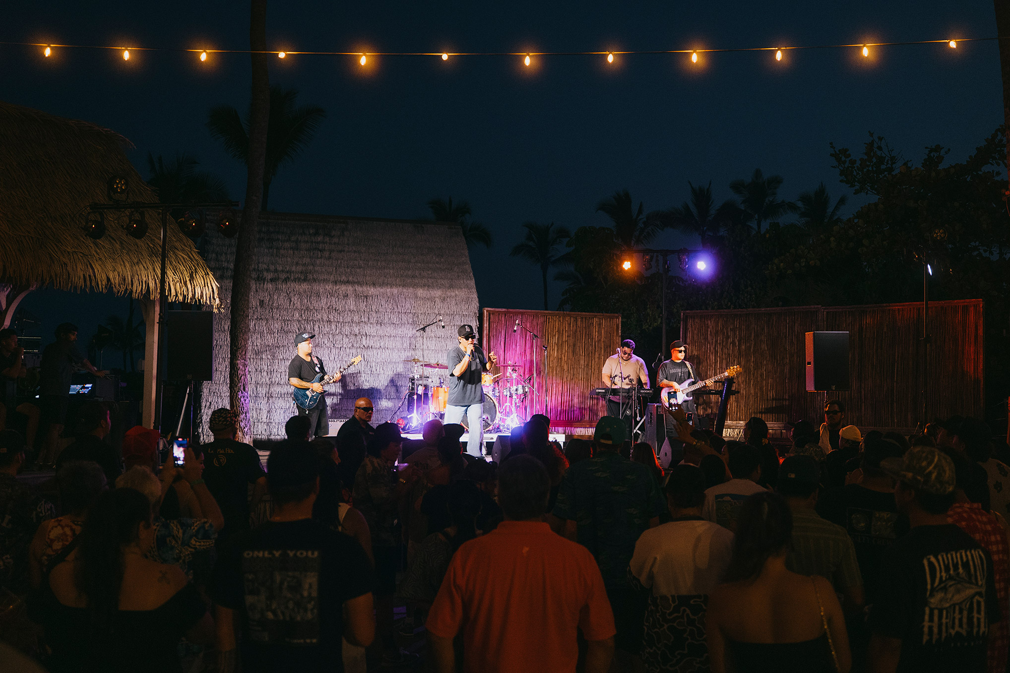 Live event production by Audio Specialist Hawaii on the Big Island